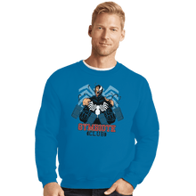 Load image into Gallery viewer, Shirts Crewneck Sweater, Unisex / Small / Sapphire Gym-Biote Club

