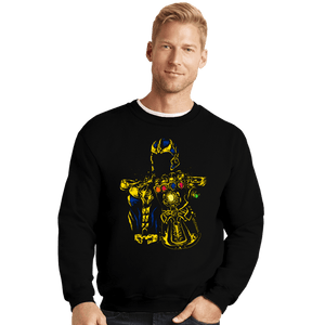 Shirts Crewneck Sweater, Unisex / Small / Black The Mad Titan