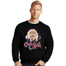 Load image into Gallery viewer, Daily_Deal_Shirts Crewneck Sweater, Unisex / Small / Black Never Fear The Goblin King
