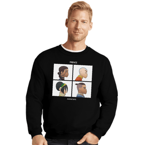 Shirts Crewneck Sweater, Unisex / Small / Black Friendz