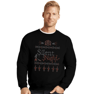 Shirts Crewneck Sweater, Unisex / Small / Black Silent Hill Ugly Halloween Sweater