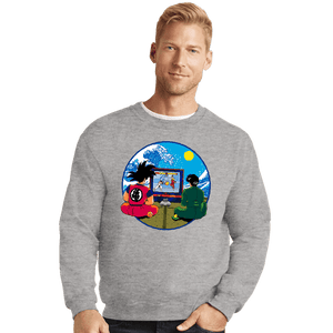 Daily_Deal_Shirts Crewneck Sweater, Unisex / Small / Sports Grey Rivals