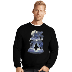 Shirts Crewneck Sweater, Unisex / Small / Black The Fantastic Book Of Magic