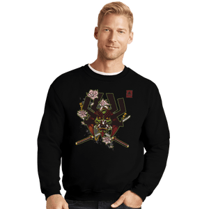 Shirts Crewneck Sweater, Unisex / Small / Black Kabuto