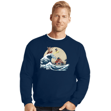 Load image into Gallery viewer, Shirts Crewneck Sweater, Unisex / Small / Navy The Great Adventure
