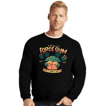 Load image into Gallery viewer, Daily_Deal_Shirts Crewneck Sweater, Unisex / Small / Black Grogu Force Gym
