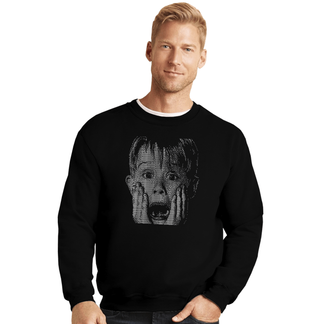 Shirts Crewneck Sweater, Unisex / Small / Black Kevin!