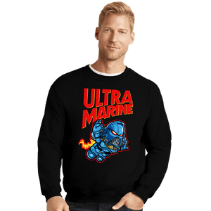 Shirts Crewneck Sweater, Unisex / Small / Black Ultrabro v3