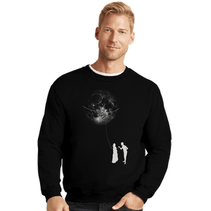 Shirts Crewneck Sweater, Unisex / Small / Black Give You The Moon