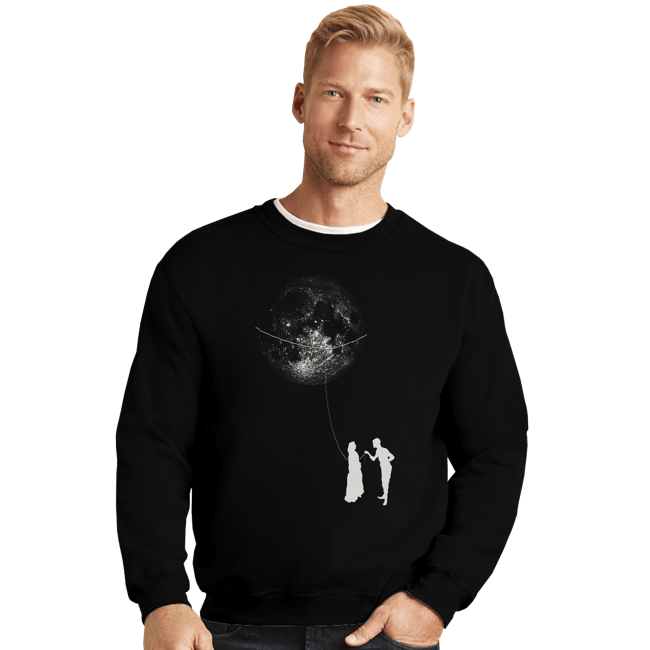 Shirts Crewneck Sweater, Unisex / Small / Black Give You The Moon