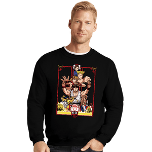 Secret_Shirts Crewneck Sweater, Unisex / Small / Black Enter The Street Fighter
