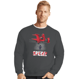 Shirts Crewneck Sweater, Unisex / Small / Charcoal Spiegel