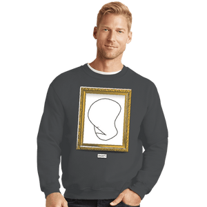 Secret_Shirts Crewneck Sweater, Unisex / Small / Charcoal Dignity