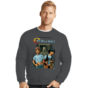 Secret_Shirts Crewneck Sweater, Unisex / Small / Charcoal Excellent Gaming