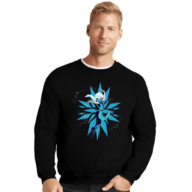 Shirts Crewneck Sweater, Unisex / Small / Black Frozen Kombat