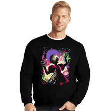Load image into Gallery viewer, Daily_Deal_Shirts Crewneck Sweater, Unisex / Small / Black B-Doll Weird
