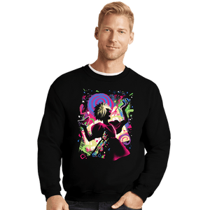 Daily_Deal_Shirts Crewneck Sweater, Unisex / Small / Black B-Doll Weird