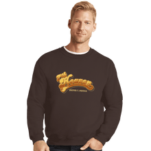 Load image into Gallery viewer, Shirts Crewneck Sweater, Unisex / Small / Dark Chocolate 7th Heaven
