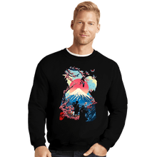 Load image into Gallery viewer, Daily_Deal_Shirts Crewneck Sweater, Unisex / Small / Black Ronin Rhythms
