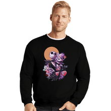 Load image into Gallery viewer, Daily_Deal_Shirts Crewneck Sweater, Unisex / Small / Black Moonlit Nightmare
