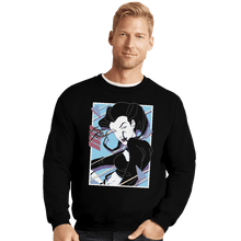Load image into Gallery viewer, Shirts Crewneck Sweater, Unisex / Small / Black Aeon Flux
