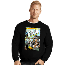Load image into Gallery viewer, Secret_Shirts Crewneck Sweater, Unisex / Small / Black The Incredible Grail
