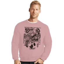 Load image into Gallery viewer, Daily_Deal_Shirts Crewneck Sweater, Unisex / Small / Pink The Hero&#39;s Journey
