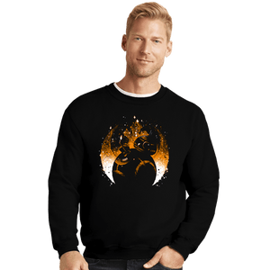 Shirts Crewneck Sweater, Unisex / Small / Black Rolling Droid
