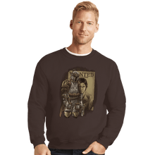 Load image into Gallery viewer, Shirts Crewneck Sweater, Unisex / Small / Dark Chocolate Bounsteam Hunter
