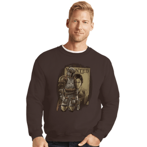 Shirts Crewneck Sweater, Unisex / Small / Dark Chocolate Bounsteam Hunter