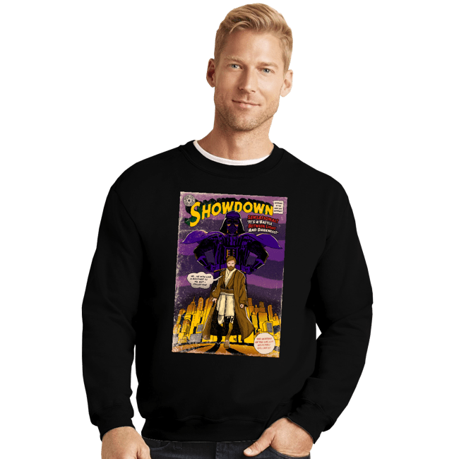 Secret_Shirts Crewneck Sweater, Unisex / Small / Black Showdown