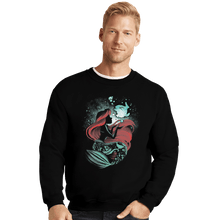 Load image into Gallery viewer, Shirts Crewneck Sweater, Unisex / Small / Black The Song Of The Mermaid
