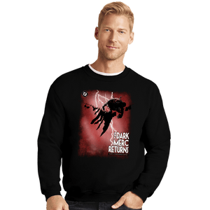 Shirts Crewneck Sweater, Unisex / Small / Black The Dark Merc Returns