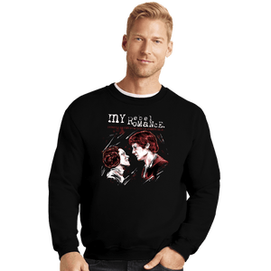 Daily_Deal_Shirts Crewneck Sweater, Unisex / Small / Black My Rebel Romance