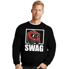 Load image into Gallery viewer, Secret_Shirts Crewneck Sweater, Unisex / Small / Black RPG Swag
