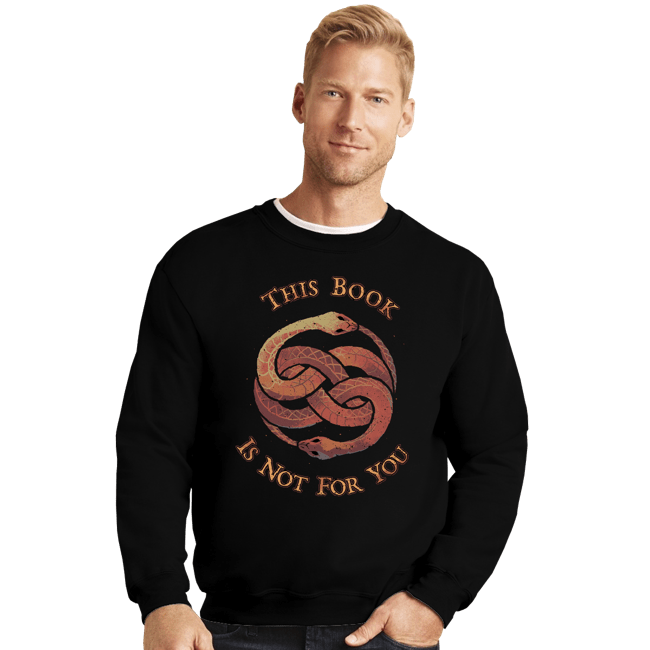 Secret_Shirts Crewneck Sweater, Unisex / Small / Black The Endless Book