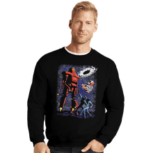 Load image into Gallery viewer, Shirts Crewneck Sweater, Unisex / Small / Black Killer Space Robot
