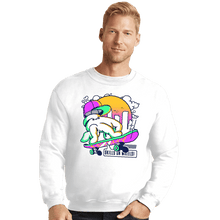 Load image into Gallery viewer, Shirts Crewneck Sweater, Unisex / Small / White Fingerboard
