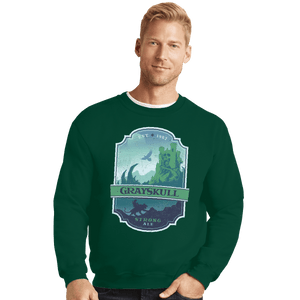 Shirts Crewneck Sweater, Unisex / Small / Forest Grayskull Strong Ale