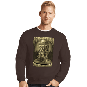 Shirts Crewneck Sweater, Unisex / Small / Dark Chocolate Be A Kid