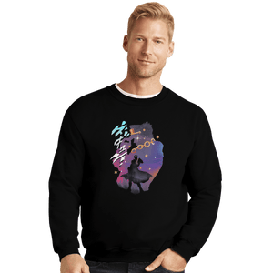Shirts Crewneck Sweater, Unisex / Small / Black Jotaro The Star