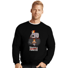 Load image into Gallery viewer, Daily_Deal_Shirts Crewneck Sweater, Unisex / Small / Black Sweet Tooth
