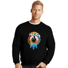 Load image into Gallery viewer, Shirts Crewneck Sweater, Unisex / Small / Black Golden Gun 64
