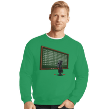 Load image into Gallery viewer, Daily_Deal_Shirts Crewneck Sweater, Unisex / Small / Irish Green Black Knight Detention
