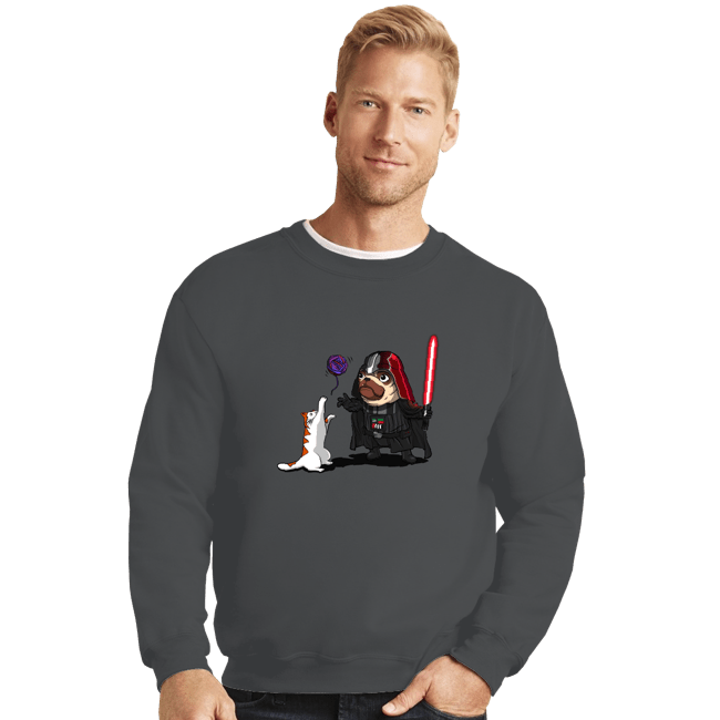 Secret_Shirts Crewneck Sweater, Unisex / Small / Charcoal Tales From The Bark Side