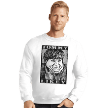 Load image into Gallery viewer, Shirts Crewneck Sweater, Unisex / Small / White Tommy Likey
