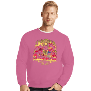 Daily_Deal_Shirts Crewneck Sweater, Unisex / Small / Azalea Mass Hat Attack