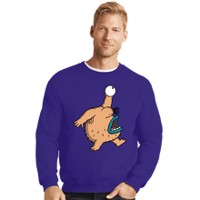 Load image into Gallery viewer, Shirts Crewneck Sweater, Unisex / Small / Violet Air Krumm
