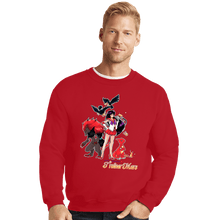 Load image into Gallery viewer, Secret_Shirts Crewneck Sweater, Unisex / Small / Red Pretty Guardian Trainer Rei Hino
