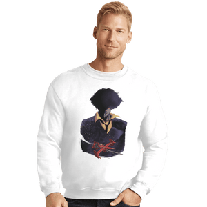 Shirts Crewneck Sweater, Unisex / Small / White Humble Bounty Hunter